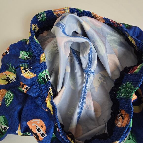 Trunks Surf & Swim Co. Swim Trunks Graphic Print Pool Beach Shorts Swimwear L - Picture 9 of 13